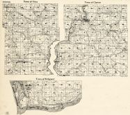 Crawford County - Utica, Clayton, Bridgeport, Wisconsin State Atlas 1930c